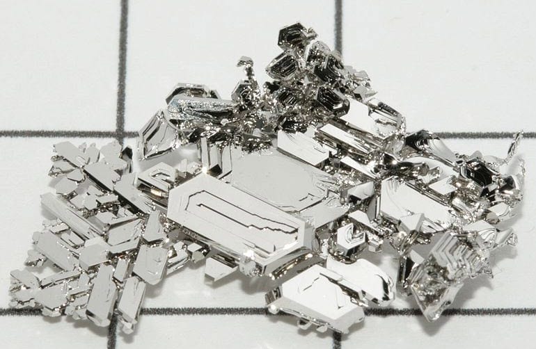 Pure Platinum Crystals