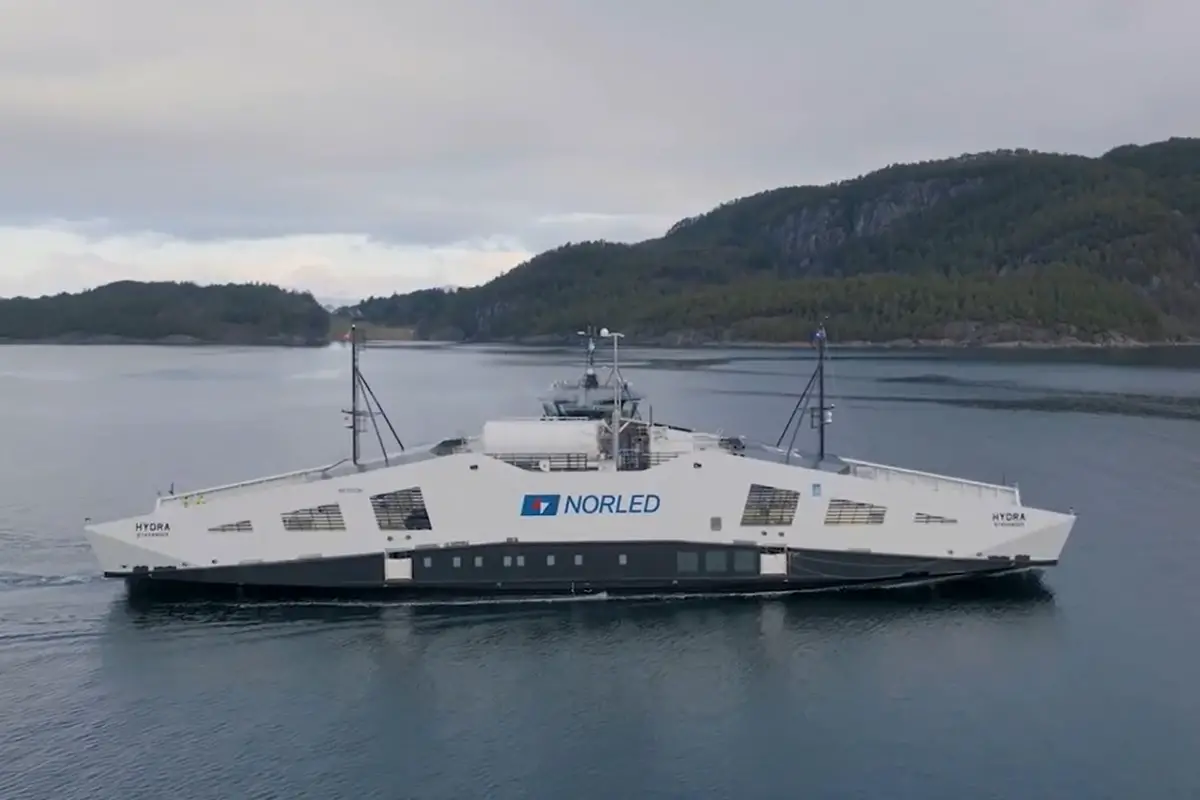 Norled H2 Ferry Sails Into Operation Completing World First