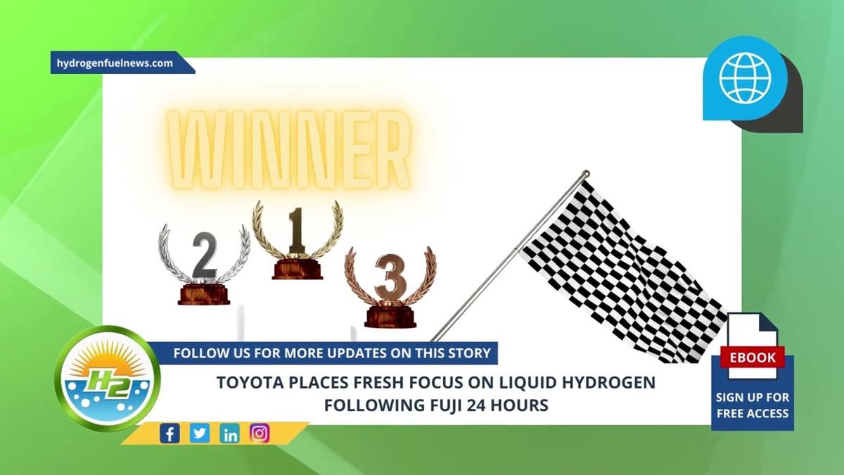 'Video thumbnail for Toyota Places Fresh Focus on Liquid Hydrogen Following Fuji 24 Hours'