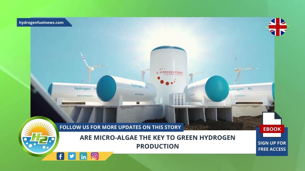 'Video thumbnail for Are micro-algae the key to green hydrogen production?'