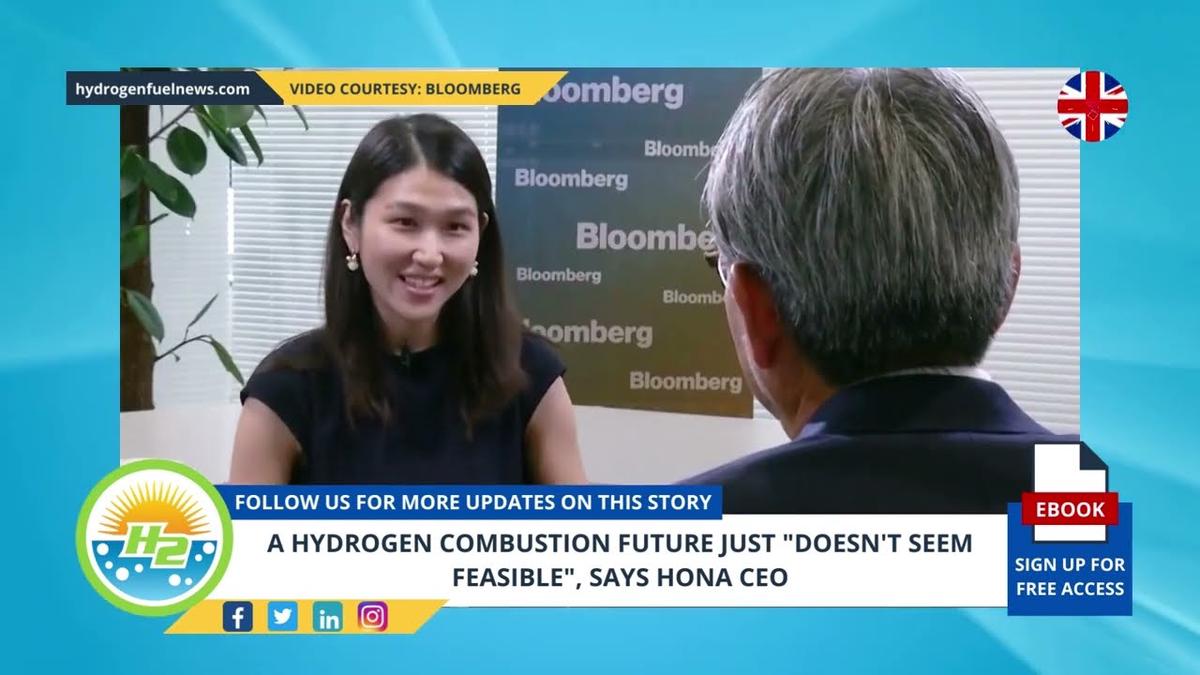 'Video thumbnail for A hydrogen combustion future just “doesn’t seem feasible”, says Honda CEO'