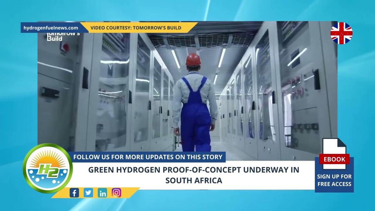 'Video thumbnail for Green hydrogen proof-of-concept underway in South Africa'