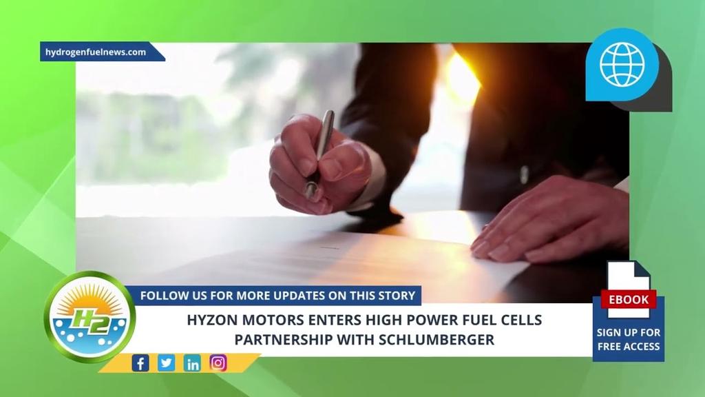 'Video thumbnail for German Version - Hyzon Motors enters high power fuel cells partnership with Schlumberger'