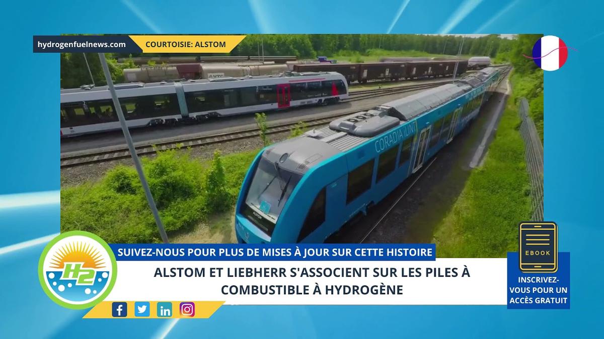 'Video thumbnail for [French] Alstom and Liebherr to team up on hydrogen fuel cells'