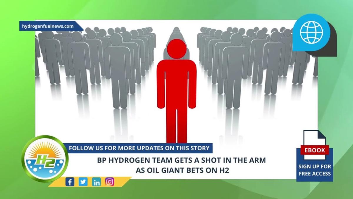 'Video thumbnail for German Version - BP Hydrogen Team Gets a Shot in the Arm as Oil Giant Bets on H2'
