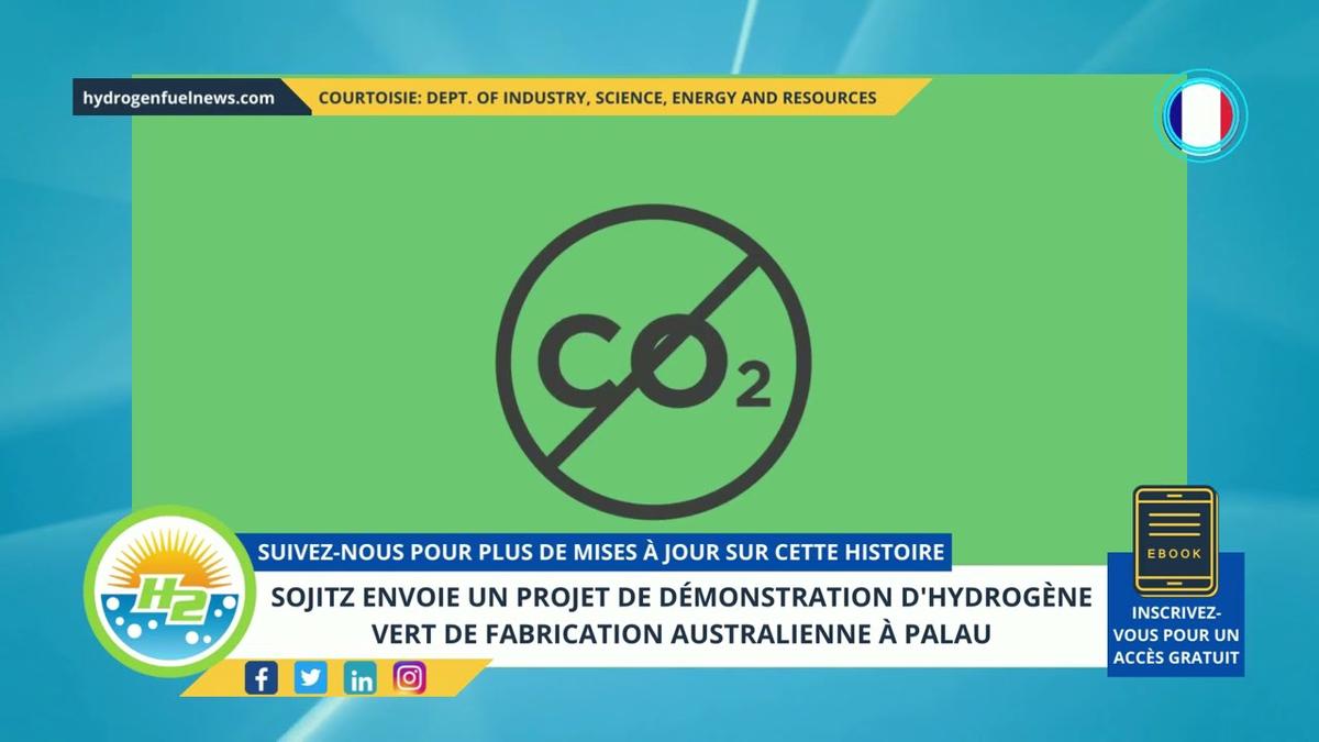 'Video thumbnail for [French] Sojitz to send Australian-made green hydrogen to Palau demonstration project'