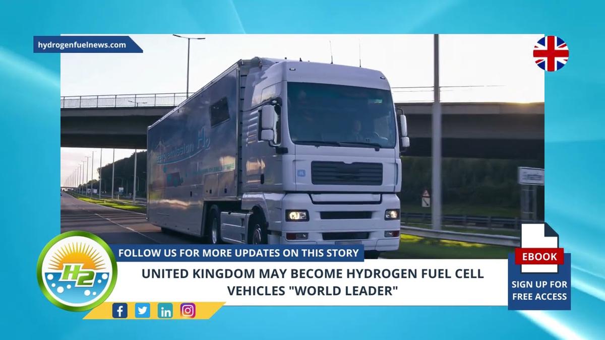'Video thumbnail for United Kingdom may become hydrogen fuel cell vehicles ‘world leader’'