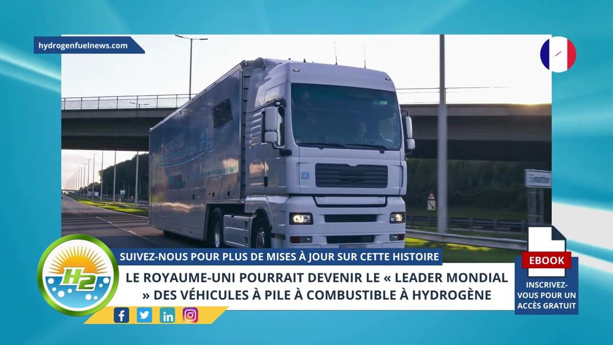 'Video thumbnail for [French] United Kingdom may become hydrogen fuel cell vehicles ‘world leader’'