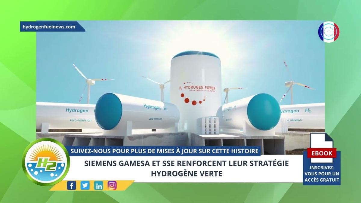 'Video thumbnail for [French] Siemens Gamesa and SSE step up their green hydrogen strategy'
