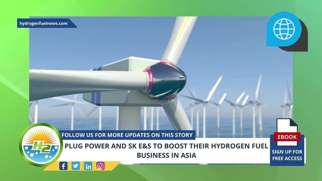 'Video thumbnail for German Version - Plug Power and SK E&S to Boost Their Hydrogen Fuel Business in Asia'
