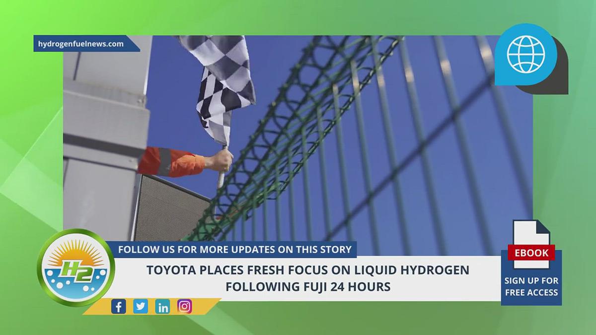 'Video thumbnail for French Version - Toyota Places Fresh Focus on Liquid Hydrogen Following Fuji 24 Hours'