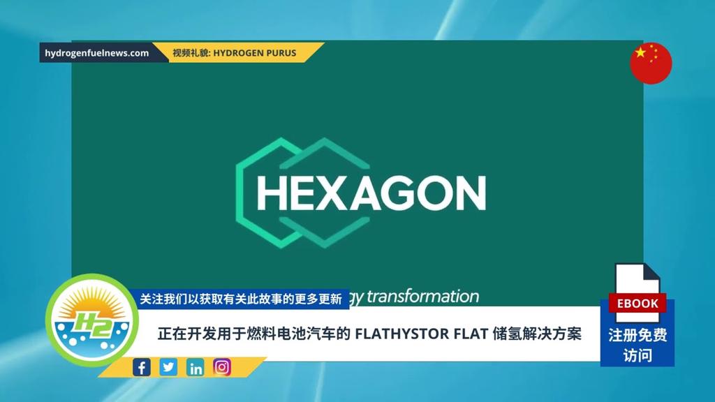 'Video thumbnail for [Chinese] FlatHyStor flat hydrogen storage solution in development for FCVs'
