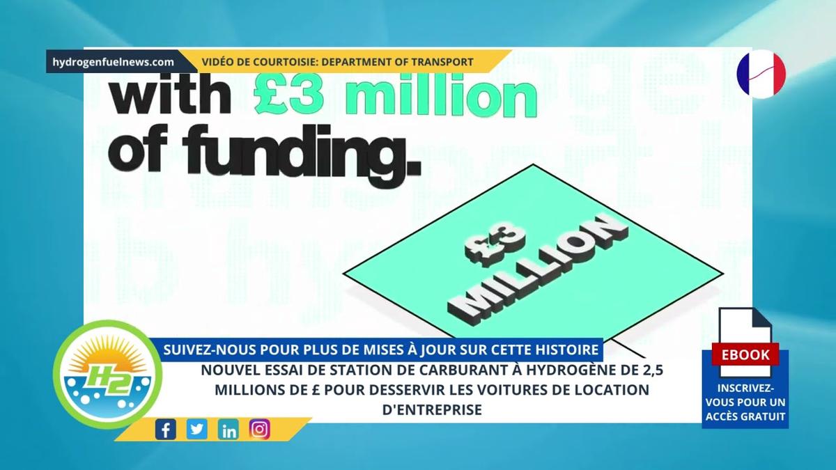 'Video thumbnail for ESSAI DE LA STATION DE CARBURANT H2 DE 2,5 MILLIONS DE £ POUR LES VOITURES DE LOCATION D'ENTREPRISE'