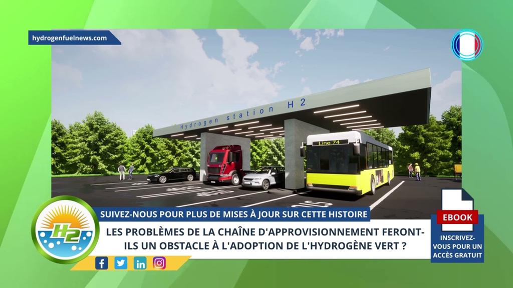 'Video thumbnail for [French] Will supply chain issues stand in the way of green hydrogen adoption?'