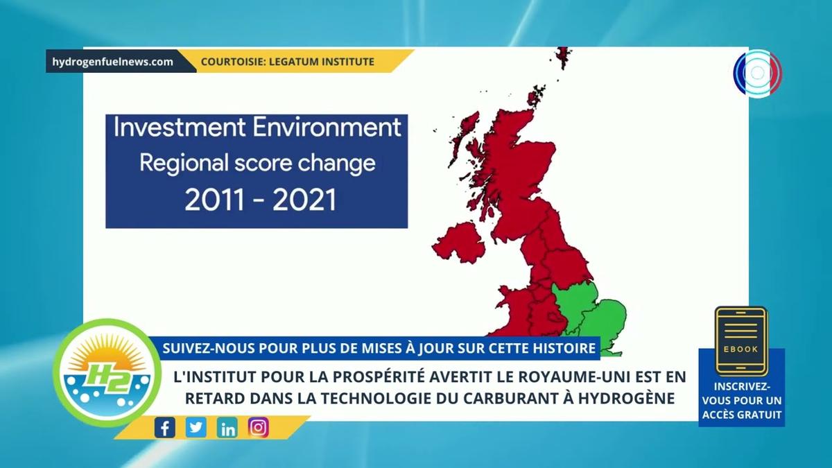 'Video thumbnail for [French] Institute for Prosperity warns UK is falling behind in hydrogen fuel tech'