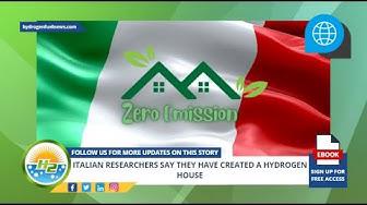 'Video thumbnail for Italian researchers say they have created a hydrogen house'