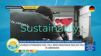 'Video thumbnail for [German] eCargo hydrogen fuel cell bikes to begin real-world test in Aberdeen'