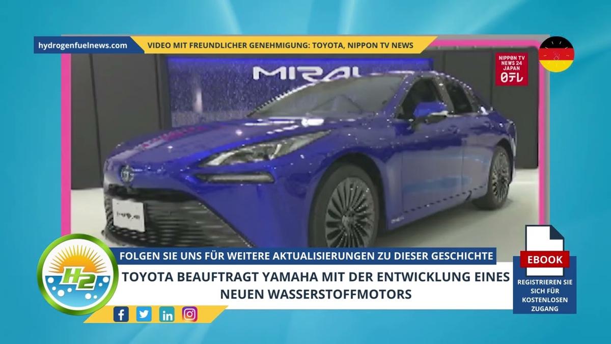 'Video thumbnail for [German] Toyota hires Yamaha to develop a new hydrogen fuel engine'