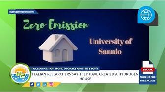 'Video thumbnail for French Version - Italian researchers say they have created a hydrogen house'