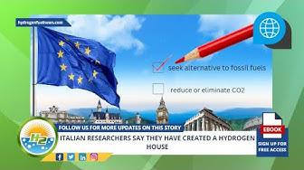 'Video thumbnail for German Version - Italian researchers say they have created a hydrogen house'