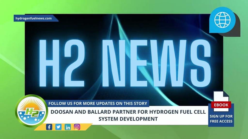 'Video thumbnail for Hydrogen news for Doosan Fuel Cell and Ballard Power Systems'