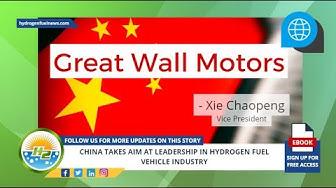 'Video thumbnail for China takes aim at leadership in hydrogen fuel vehicle industry'