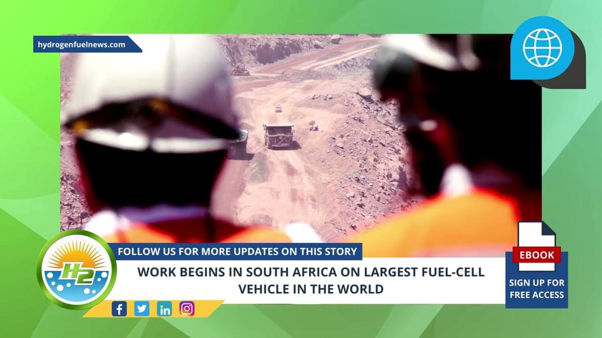 'Video thumbnail for WORK BEGINS IN SOUTH AFRICA ON LARGEST FUEL CELL VEHICLE IN THE WORLD'