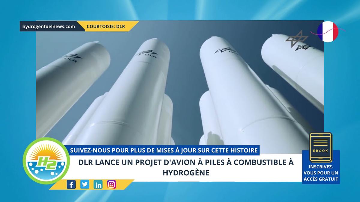 'Video thumbnail for [French] DLR launches hydrogen fuel cell plane project'