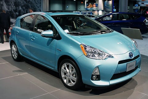Toyota Prius electric vehicles