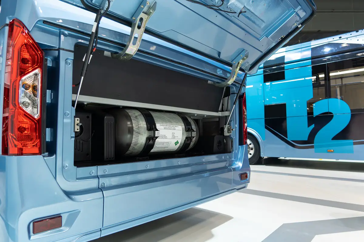 hydrogen fuel cell bus - H2 buses