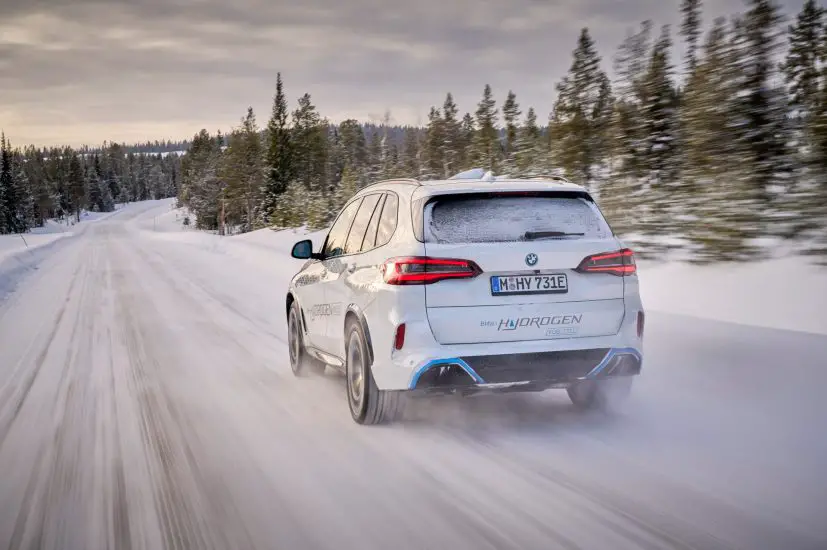 hydrogen cars and the bmw ix5 performance in extreme weather