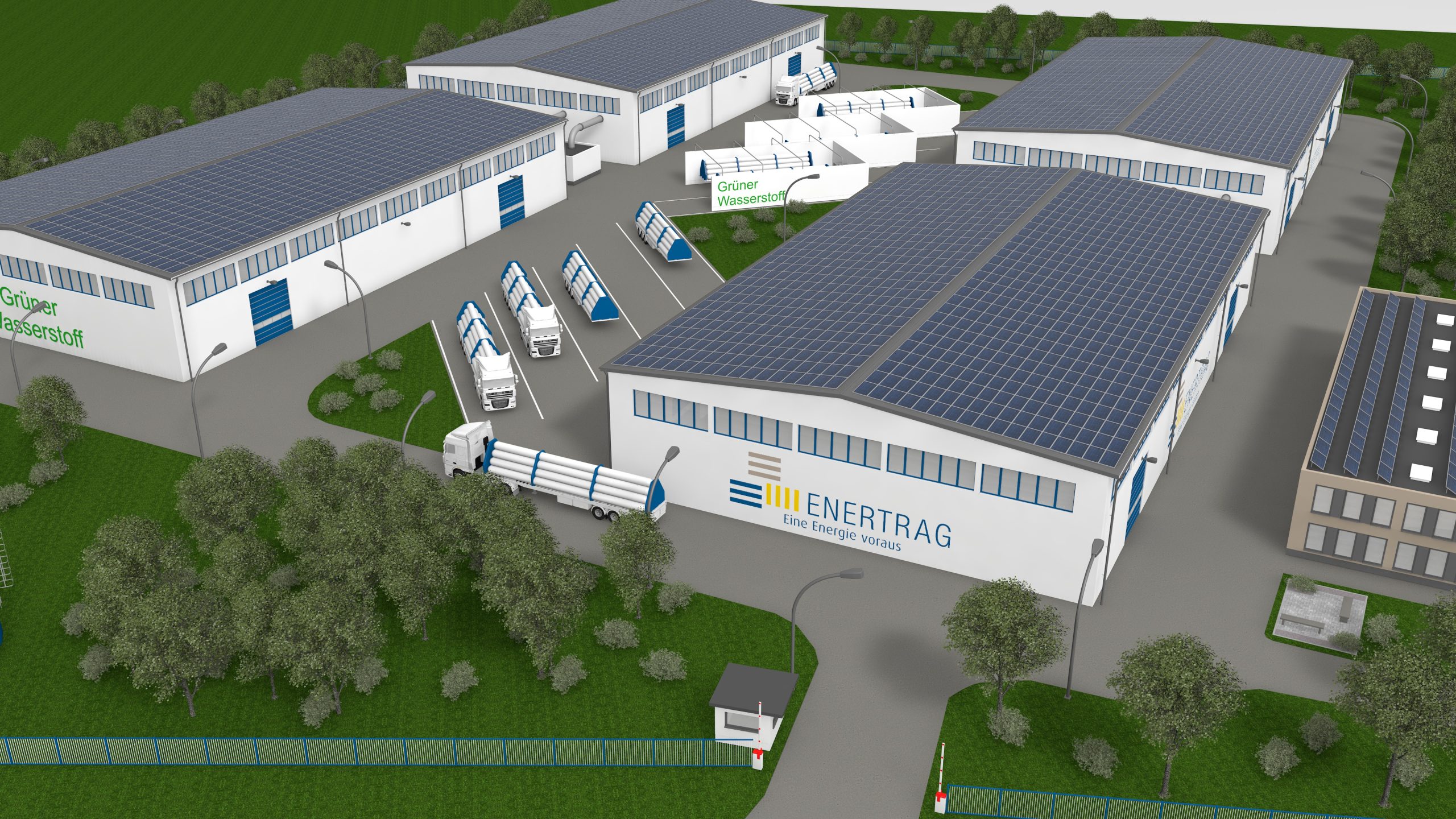 ENERTRAG 3d Electrolysis Corridor East Germany project