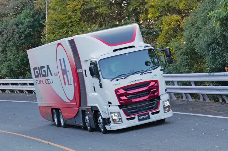 Xe tải chạy pin nhiên liệu hydro Giga Fuel Cell