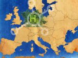 Hydrogen Production - Europe Map and green H2