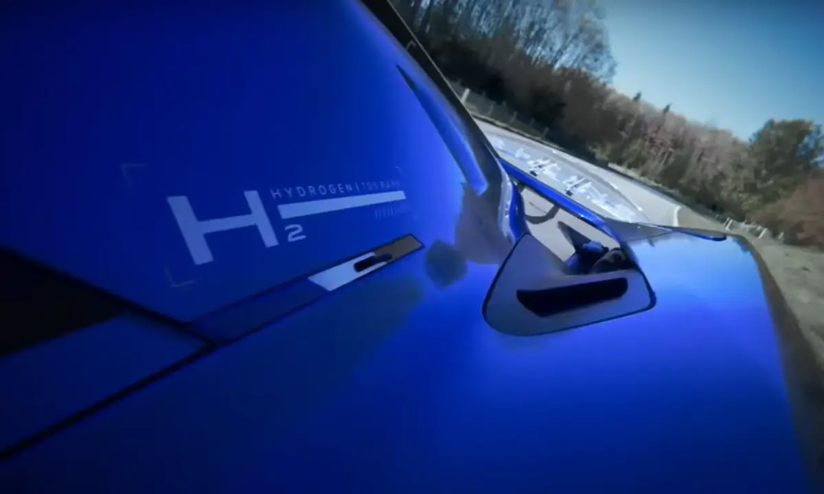 Hydrogen combustion engine - Alpine Alpenglow Hy4 - Image Source - DPC Cars YouTube