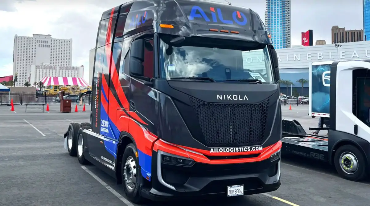 nikola hydrogen trucks AiLO