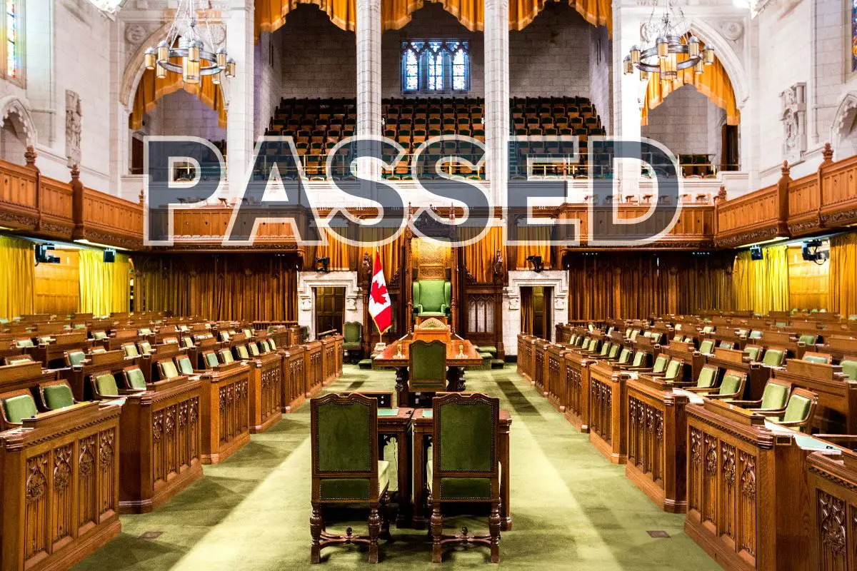 Clean Hydrogen - Canadian House Of Commons - Bill Passed