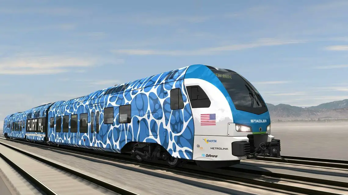 Thanks to this hydrogen train, San Bernadino passenger rail service is about to get a whole lot cleaner
