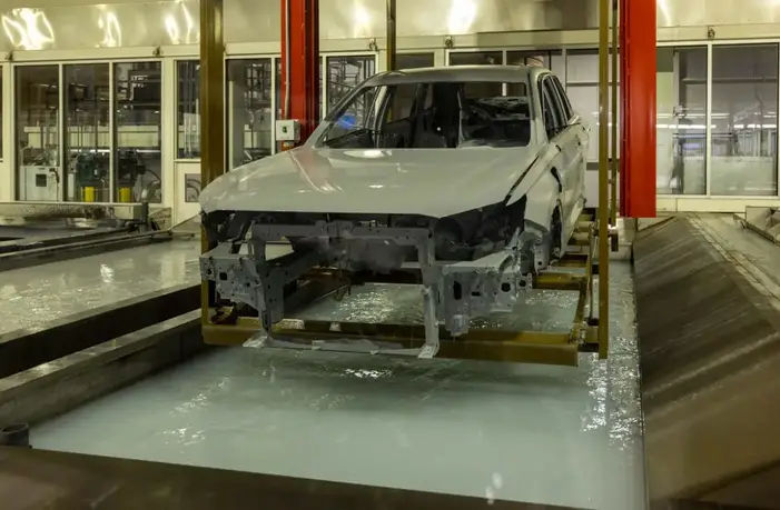 The body of the all-new 2025 CR-V eFCEV is e-coated at the Performance Manufacturing Center - PMC FCEV7 - Image Source - Honda