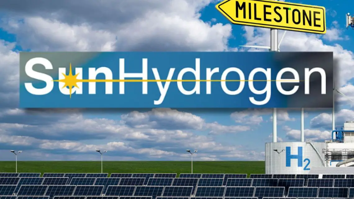 Sunhydrogen Advances Green Hydrogen Technology With 1m² Demonstration 